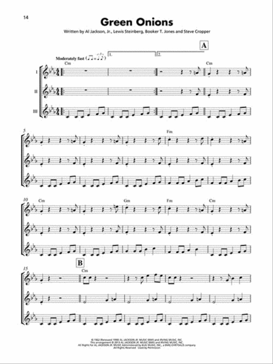 Rock Instrumentals Ukulele scores gallery preview page 3