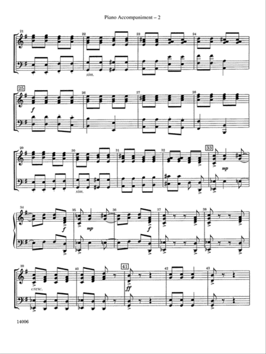 Trepak: Piano Accompaniment Orchestra scores gallery preview page 2
