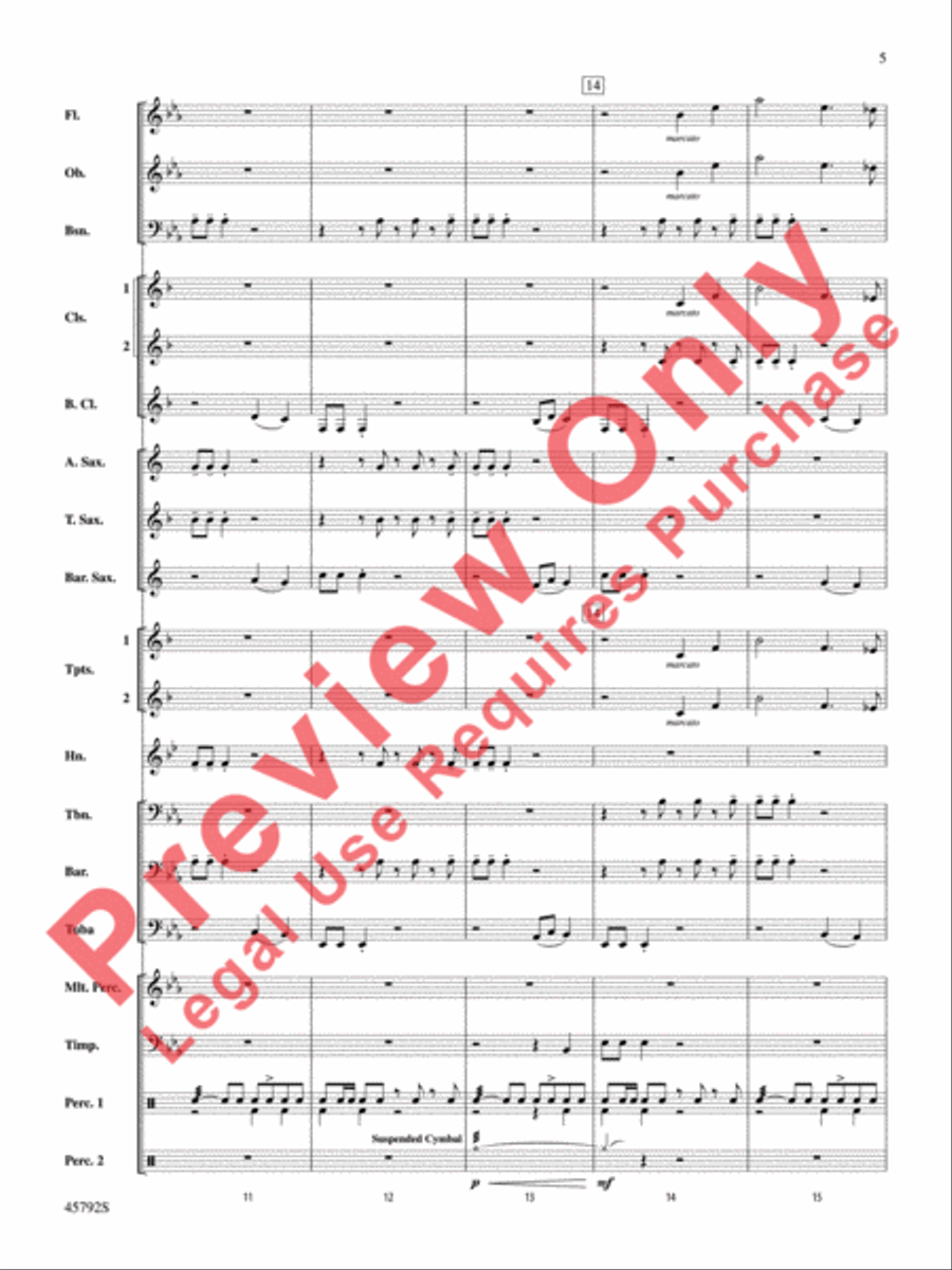 First Sun First Sun Concert Band scores gallery preview page 6