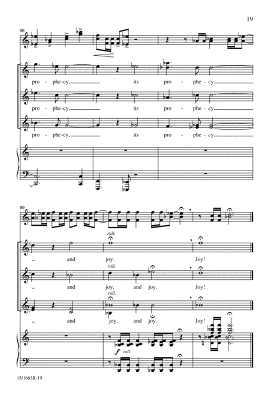The Mystic Trumpeter SSA scores gallery preview page 19