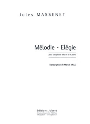 Book cover for Melodie Elegie