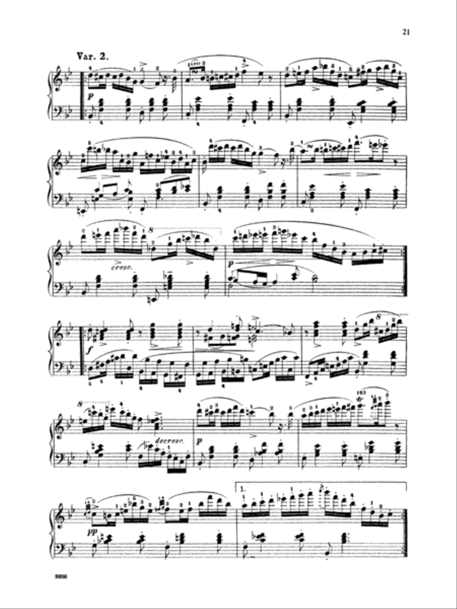 Schubert: Four Impromptus, Op. 142 (Ed. Giuseppe Buonamici) Piano Solo scores gallery preview page 3