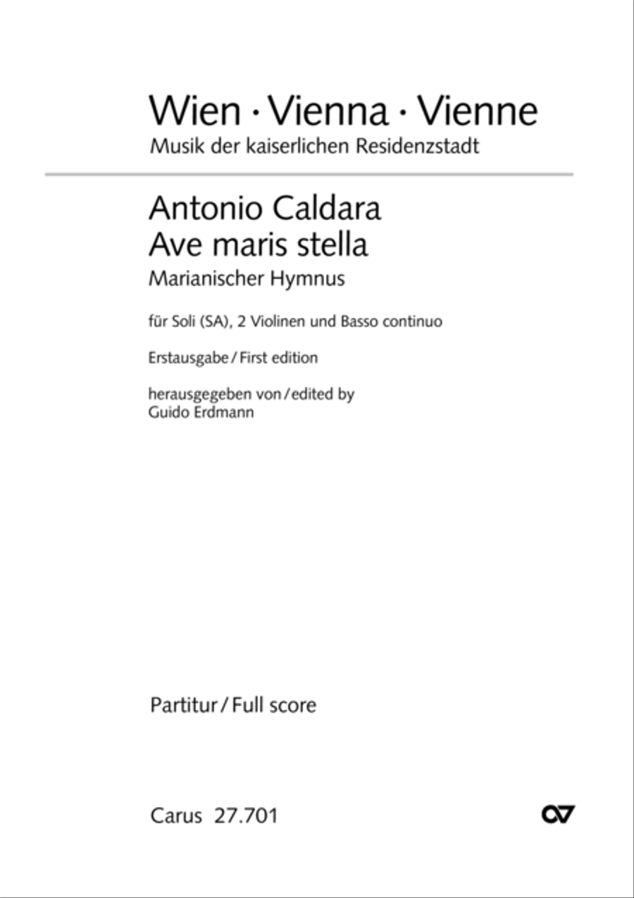 Ave maris stella (Ave maris stella (Ave, Stern der Meere))