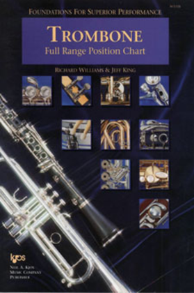 Book cover for Foundations For Superior Performance Full Range Position Chart-Trombone