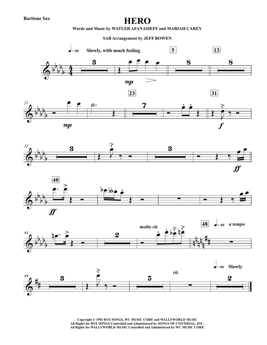 Hero Concert Band scores gallery preview page 5