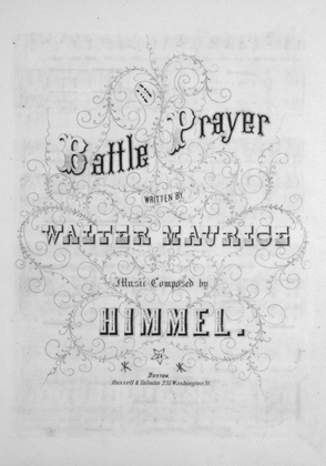 Book cover for The Battle Prayer