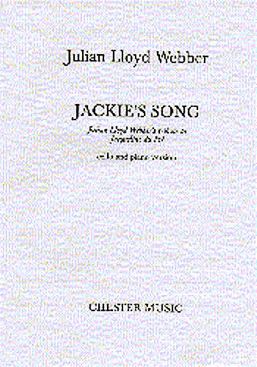 Julian Lloyd Webber: Jackie's Song