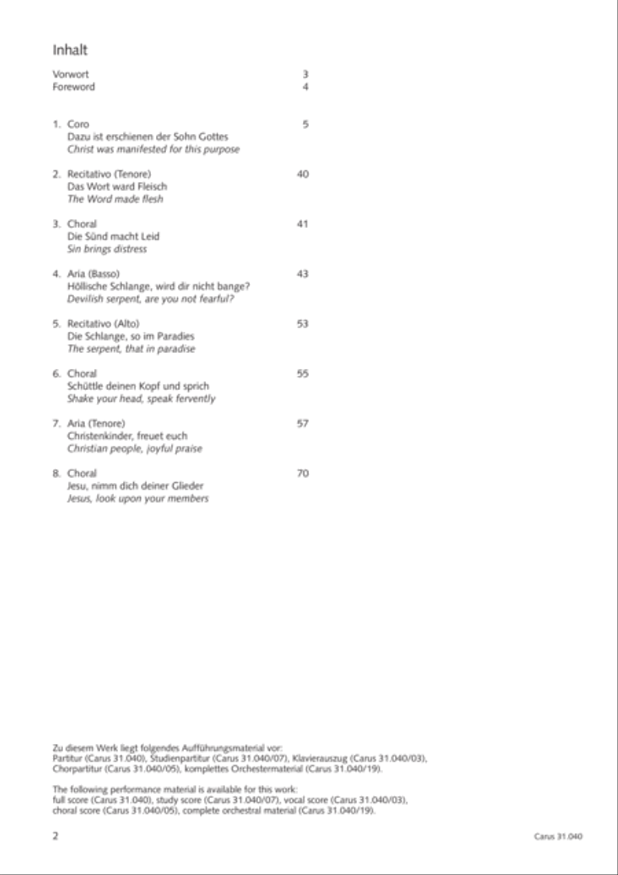 Christ was manifested for this purpose (Dazu ist erschienen der Sohn Gottes) ATB scores gallery preview page 3