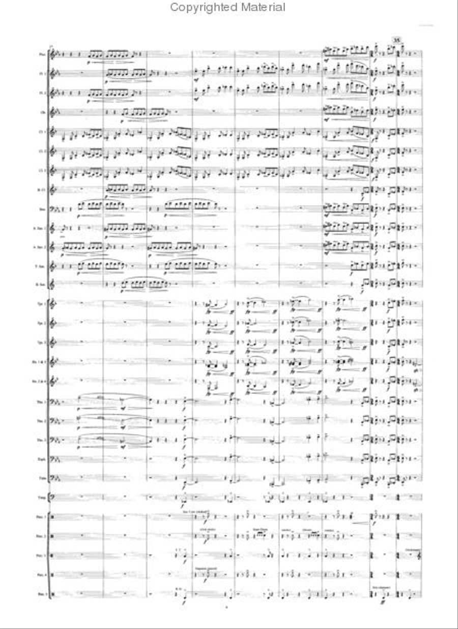 Shadow Rituals Concert Band scores gallery preview page 3
