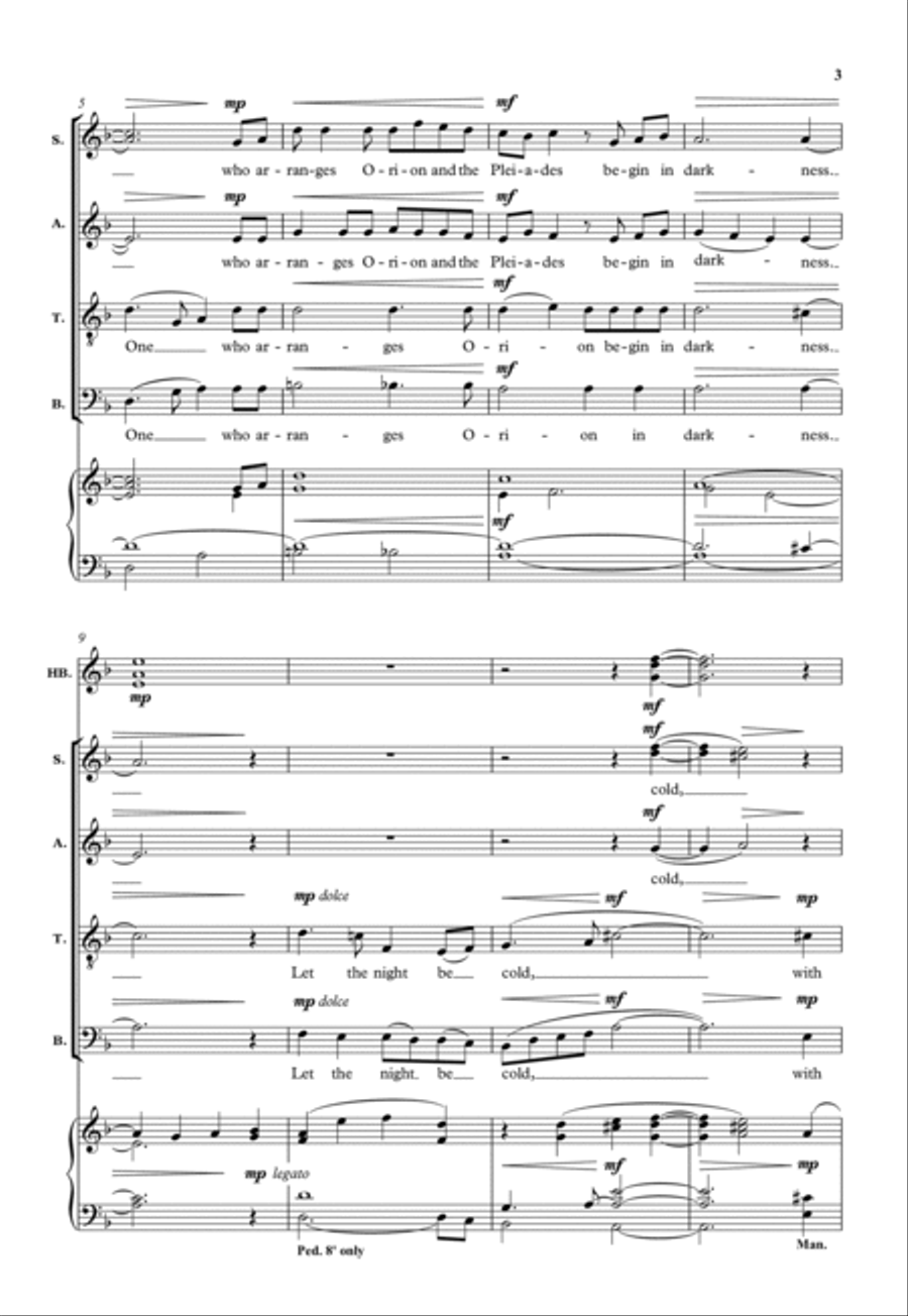 Advent Moon 4-Part scores gallery preview page 3