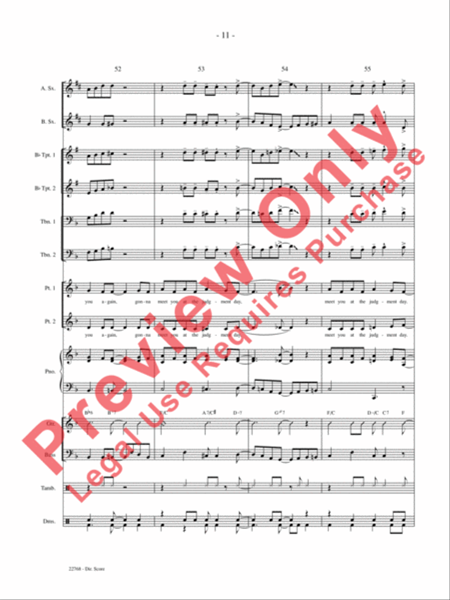 Climbing Up the Mountain Choir scores gallery preview page 12