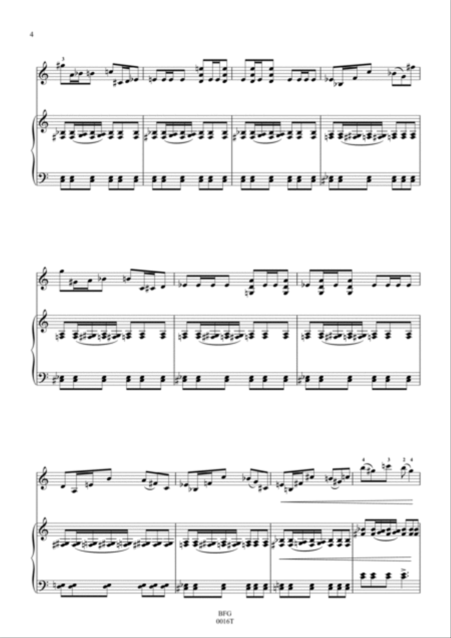 Tambourine Violin Solo scores gallery preview page 4