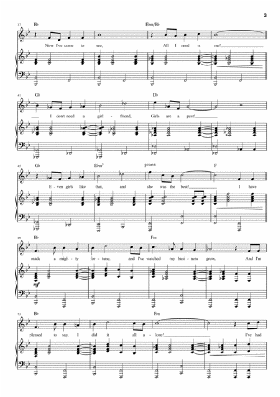 Better On My Own Voice scores gallery preview page 3