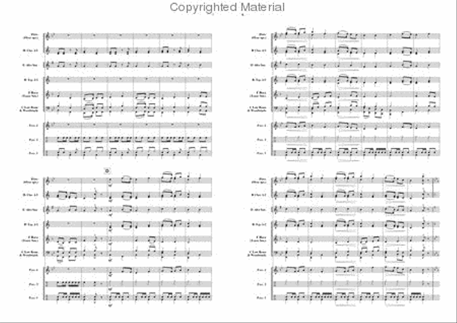 Discovery March Discovery March Concert Band scores gallery preview page 4