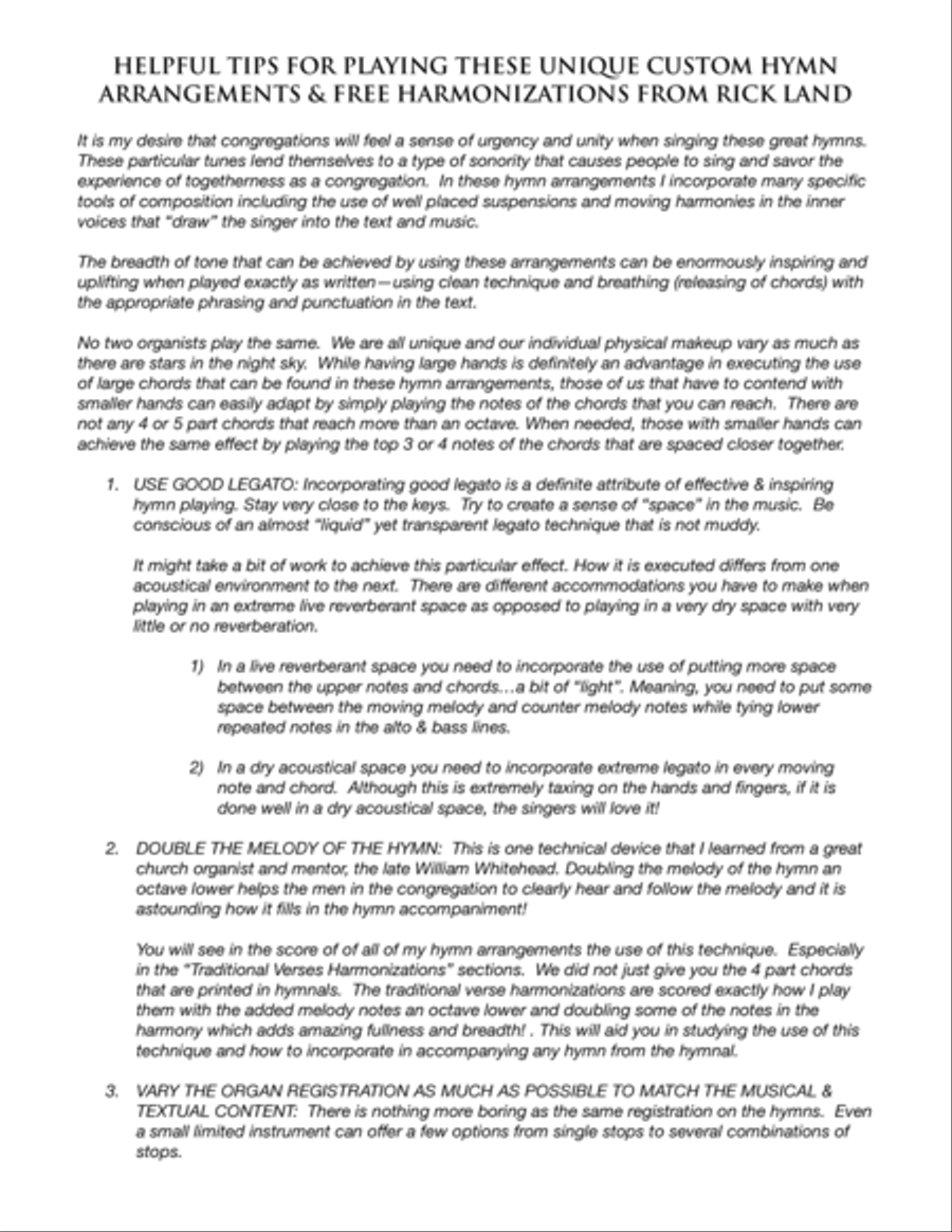 The Church's One Foundation - Easter Hymn Harmonization for Organ Organ Solo scores gallery preview page 2
