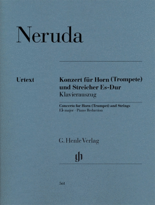 Book cover for Neruda - Concerto E Flat Major Horn (Trumpet)/Piano