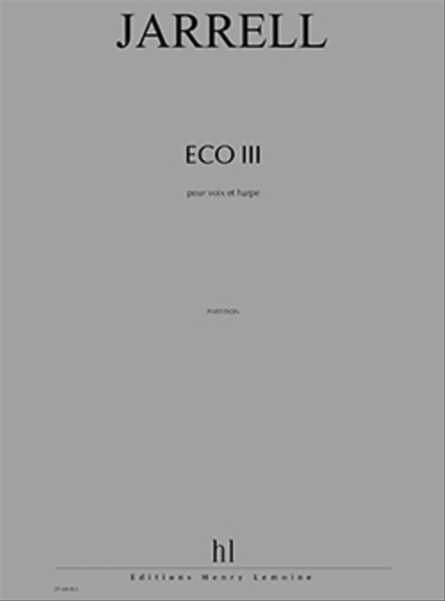 Eco III Harp scores gallery preview page 1