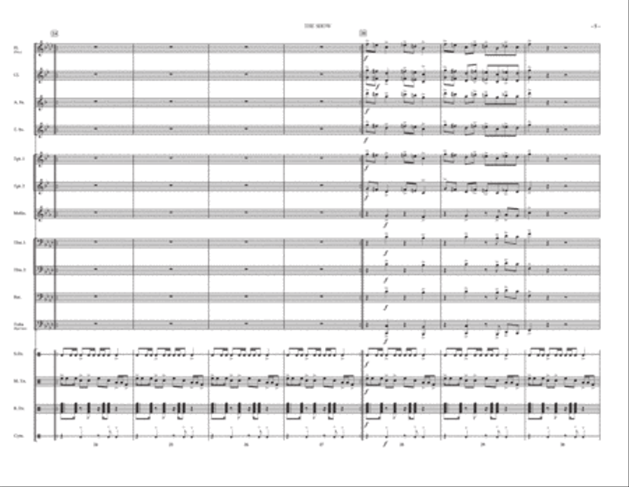 The Show Marching Band scores gallery preview page 5
