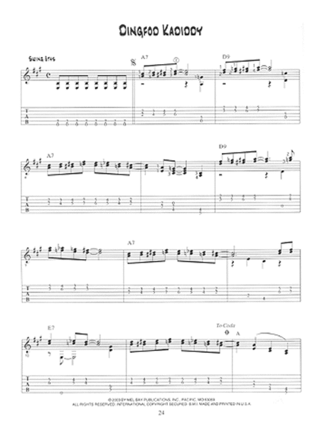 Kentucky Thumbpicking Blues for Guitar image number null