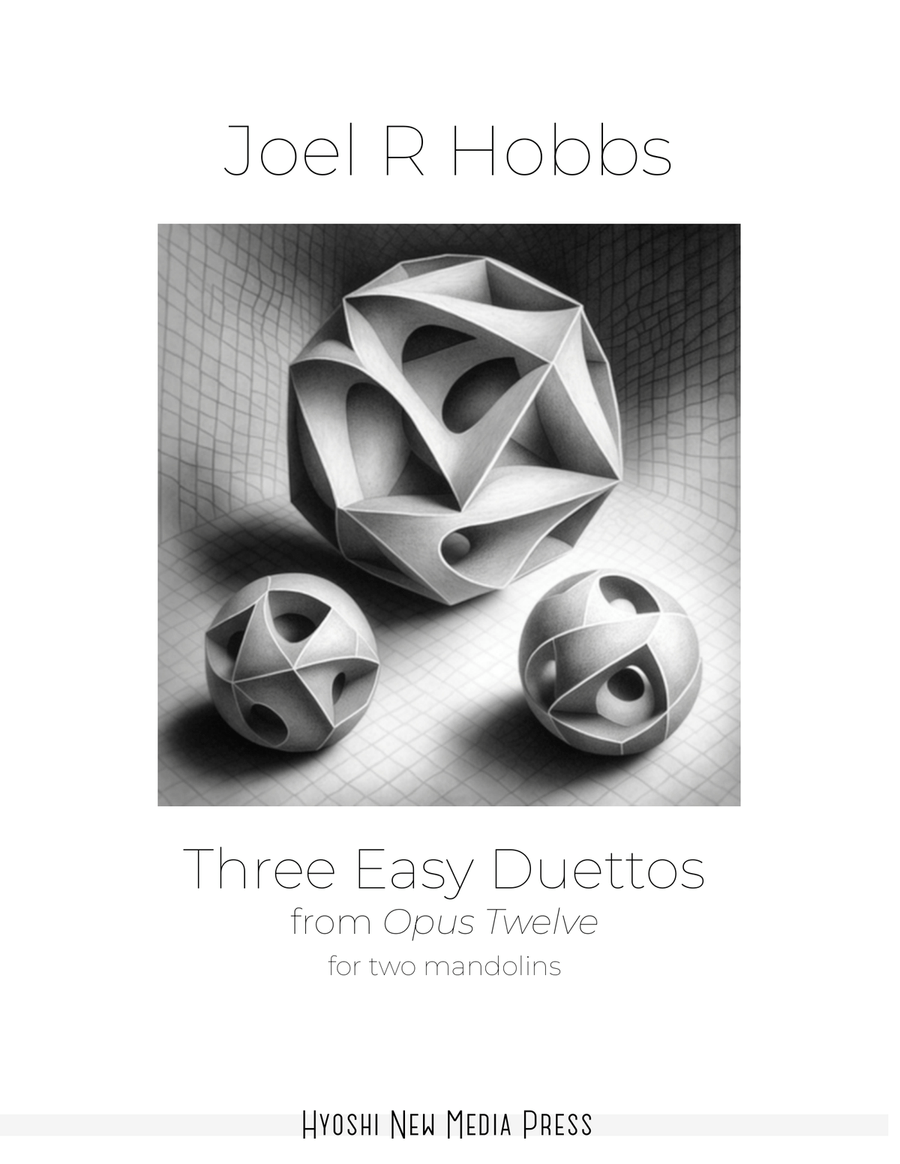 Three Easy Duettos from Opus Twelve Chamber Music scores gallery preview page 1
