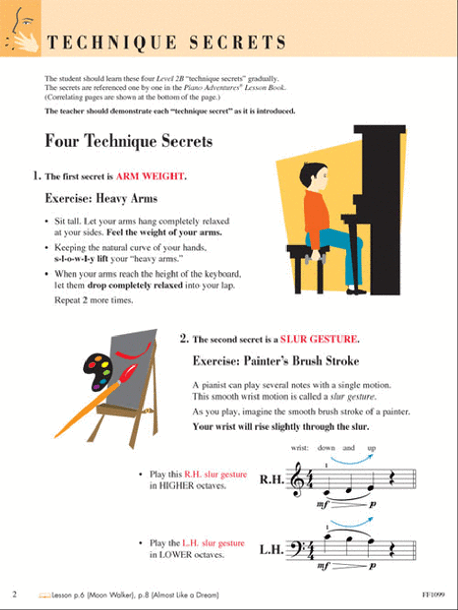 Level 2B – Technique & Artistry Book – 2nd Edition Piano Method scores gallery preview page 3