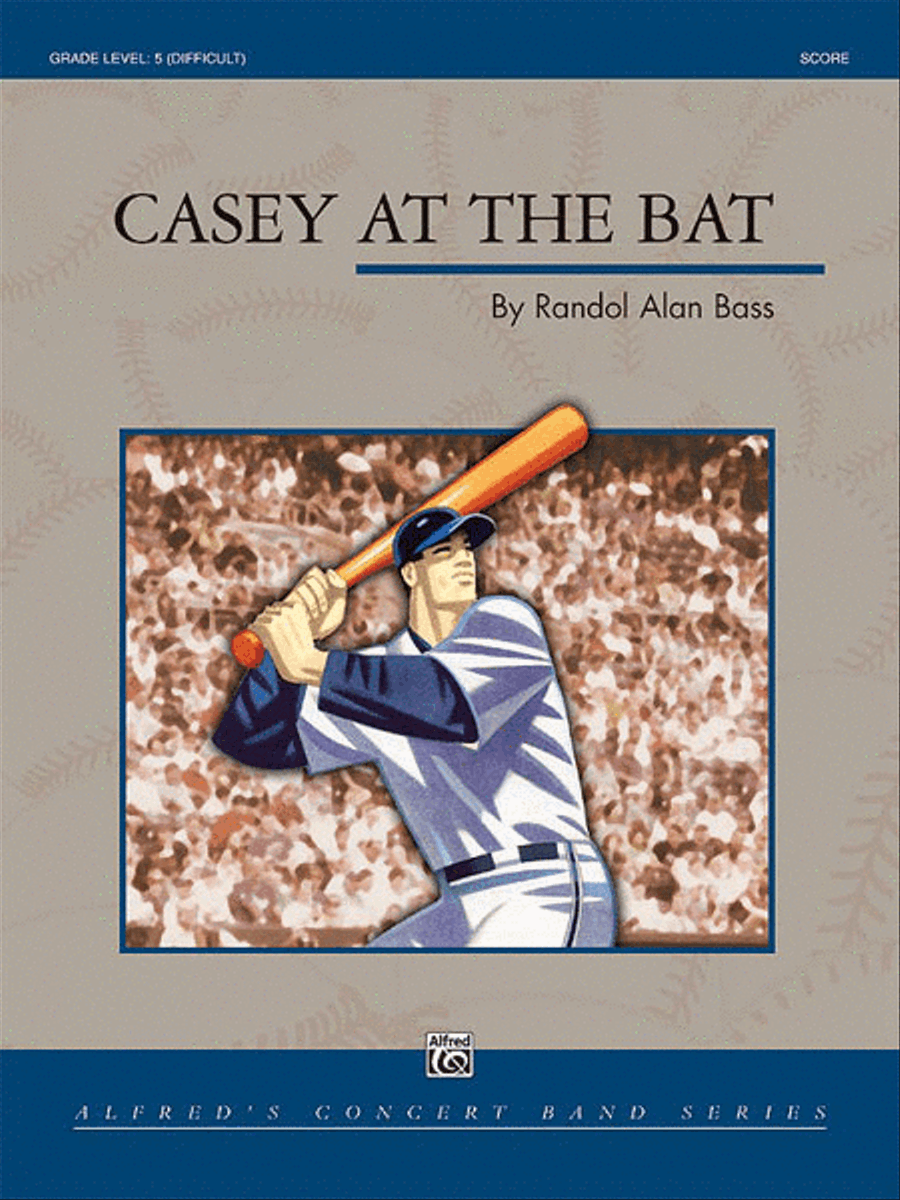 Casey at the Bat Concert Band scores gallery preview page 1