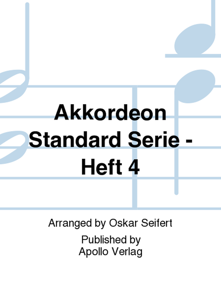 Akkordeon Standard Serie Heft 4