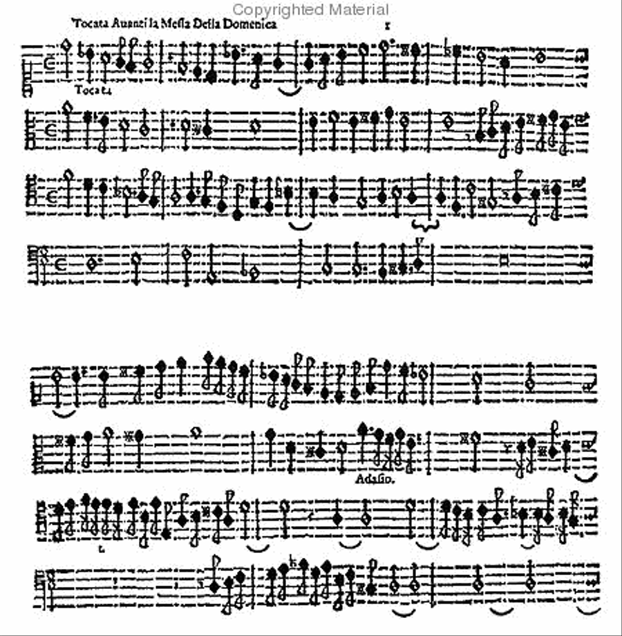 Fiori musicali di diversi compositioni toccate, kirie, canzoni, capricci, e recercari in partitura a quattro utili per sonatori - Opera duodecima