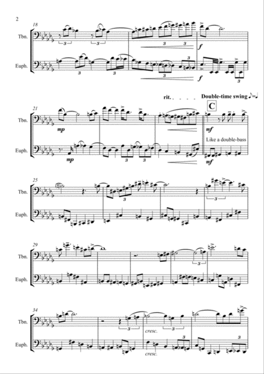 Chelsea Bridge Brass Ensemble scores gallery preview page 2