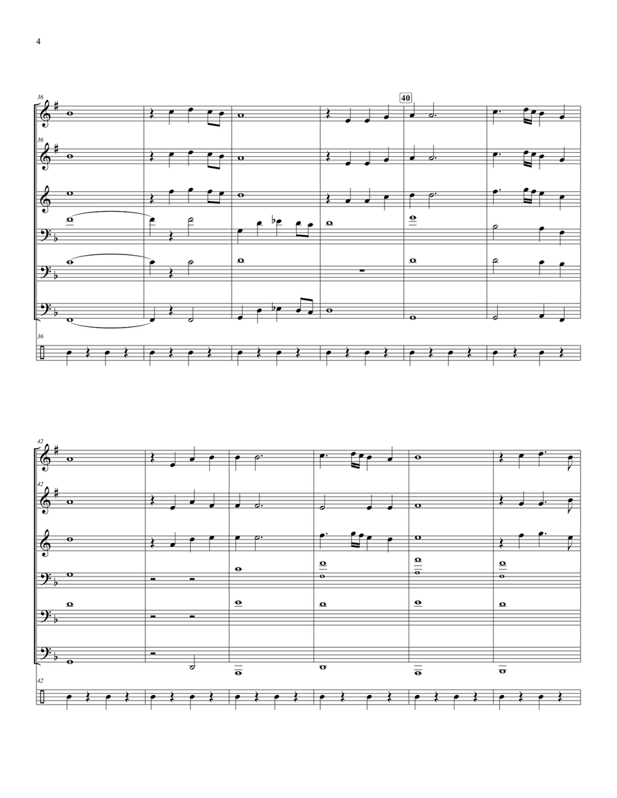 Misty Mountain Large Ensemble scores gallery preview page 4
