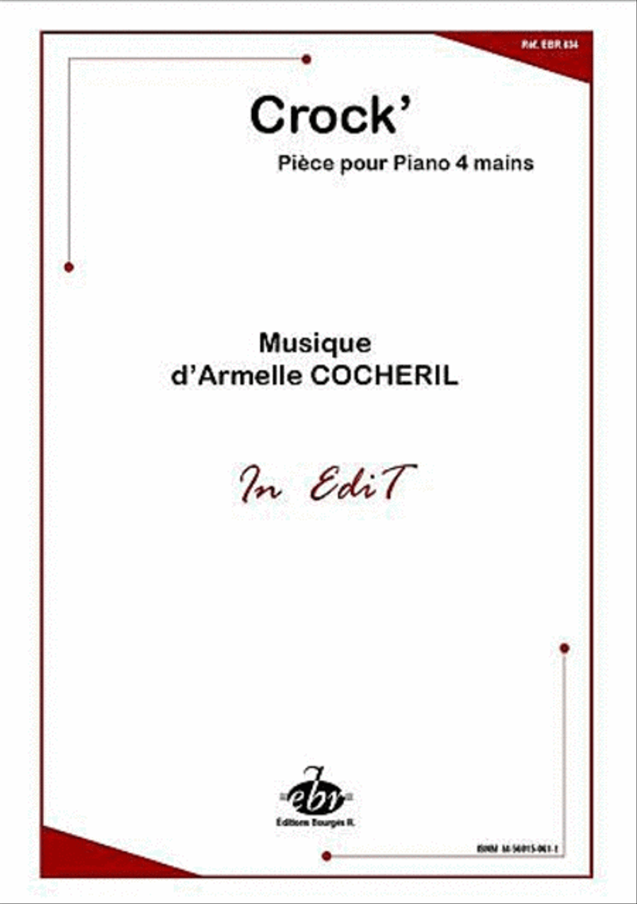 Crock' (4 mains) (Collection In Edit) Piano Duet scores gallery preview page 1