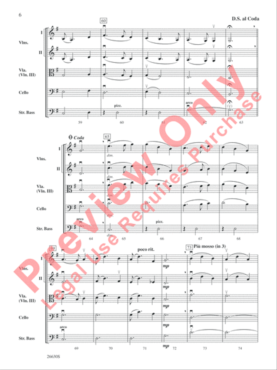 Follow the Rainbow Follow the Rainbow String Orchestra scores gallery preview page 7