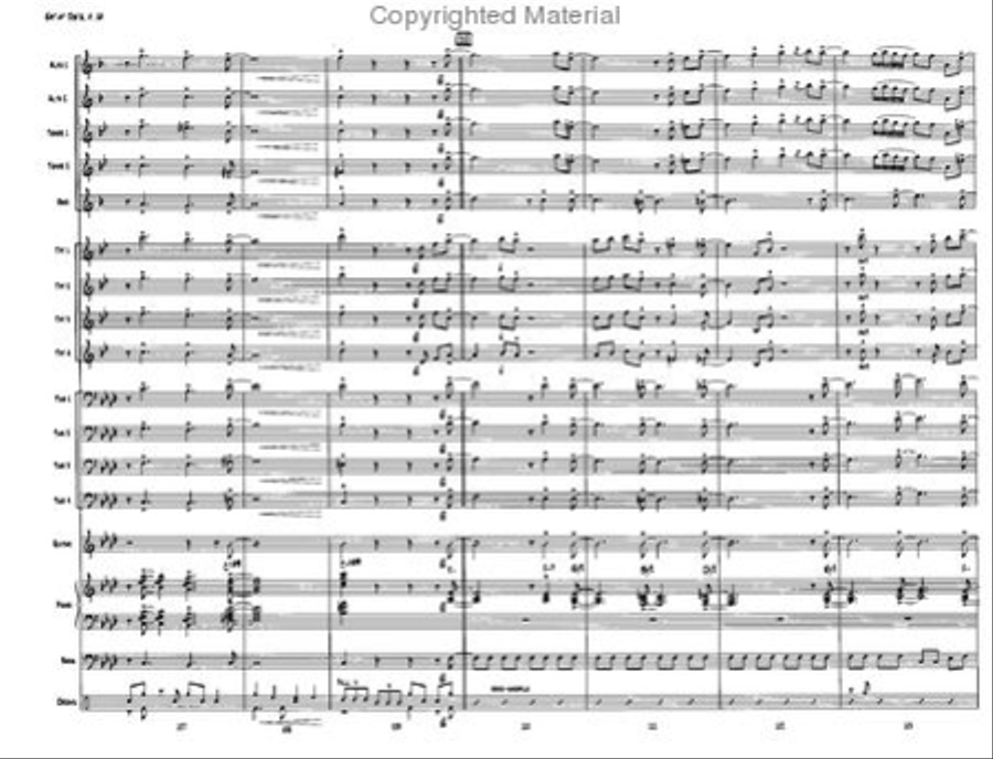Eat At Joe's Jazz Ensemble scores gallery preview page 17