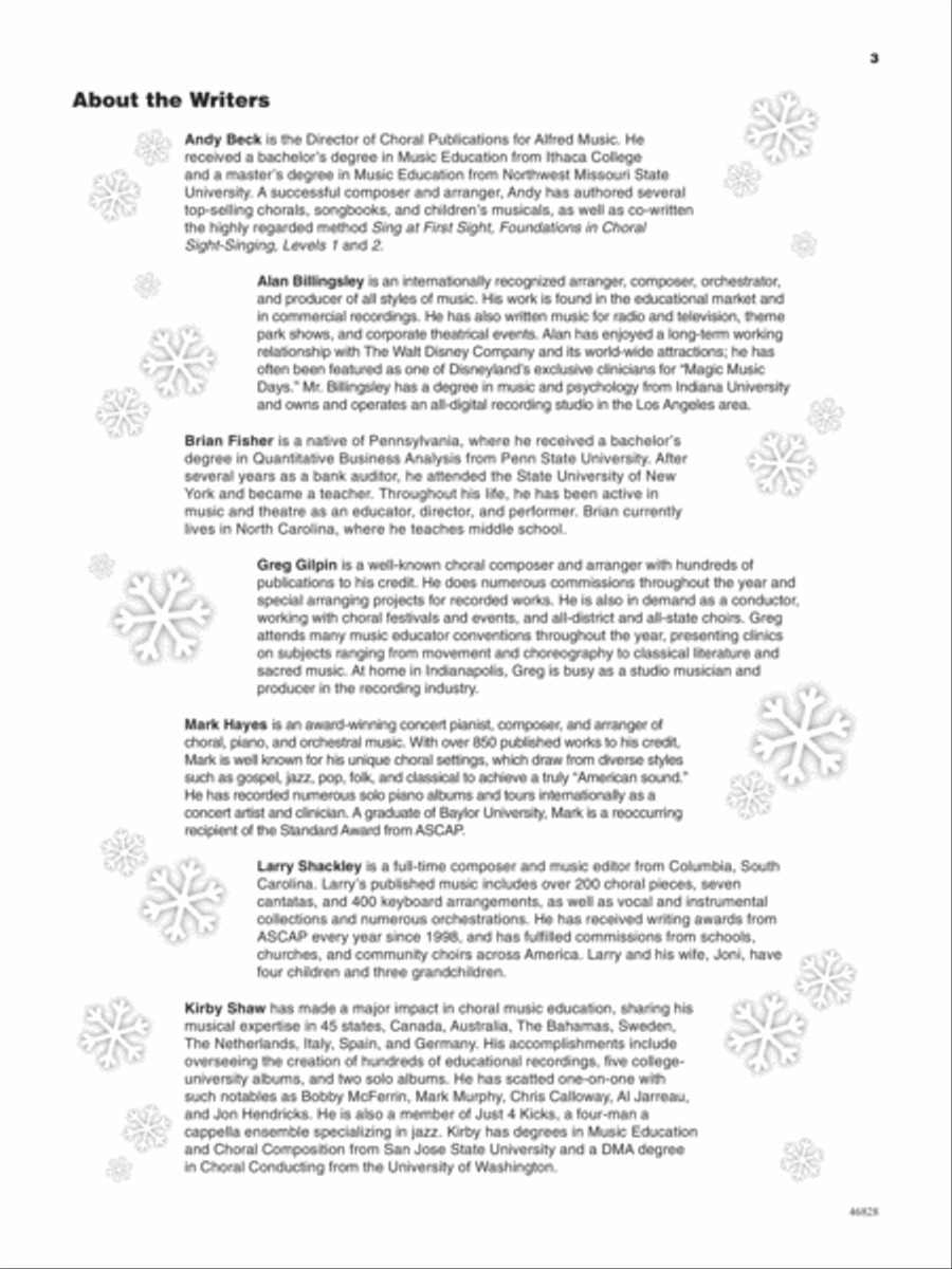 Karaoke Christmas 2-Part scores gallery preview page 4
