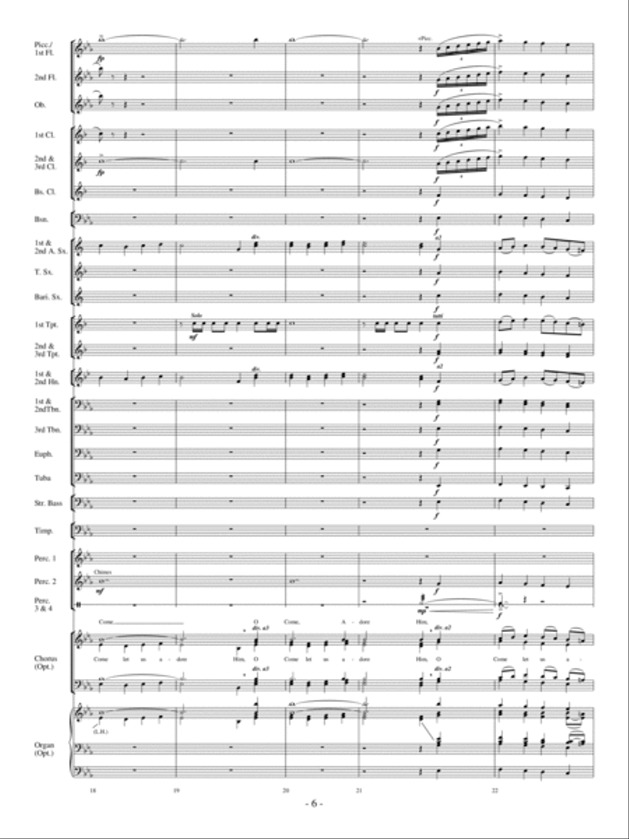 Merry Christmas, Everyone! Concert Band scores gallery preview page 5