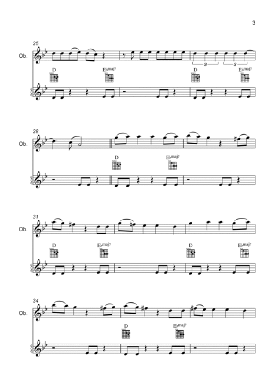 Unholy Piano scores gallery preview page 3