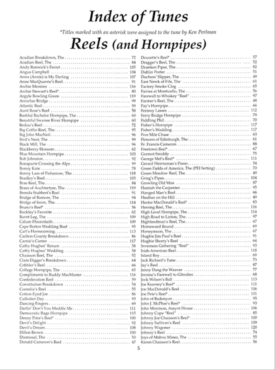 Fiddle Music of Prince Edward Island Violin scores gallery preview page 11