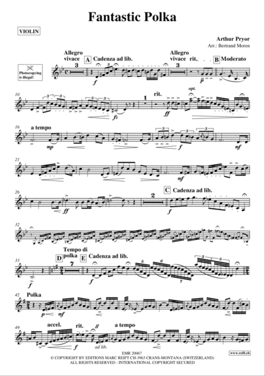 Fantastic Polka Fantastic Polka Violin Solo scores gallery preview page 2