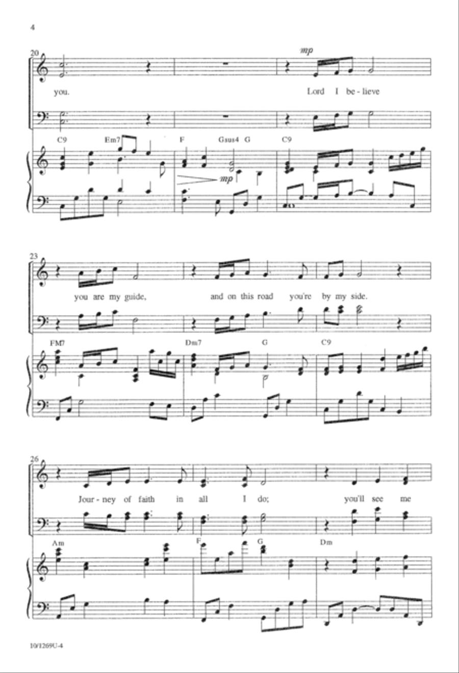 Trust in God 4-Part scores gallery preview page 4