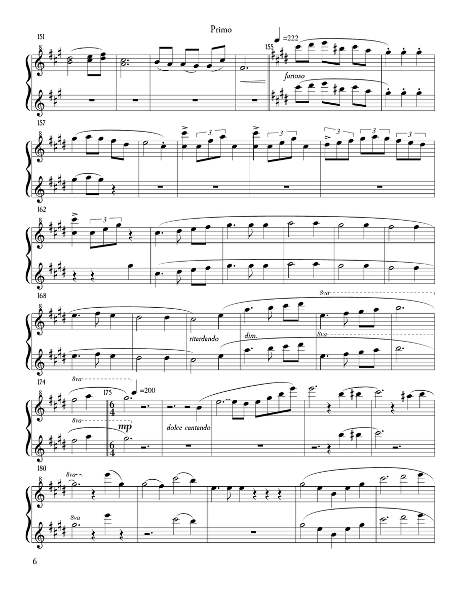 Classical Music Mashup II (1 Piano, 6 Hands)