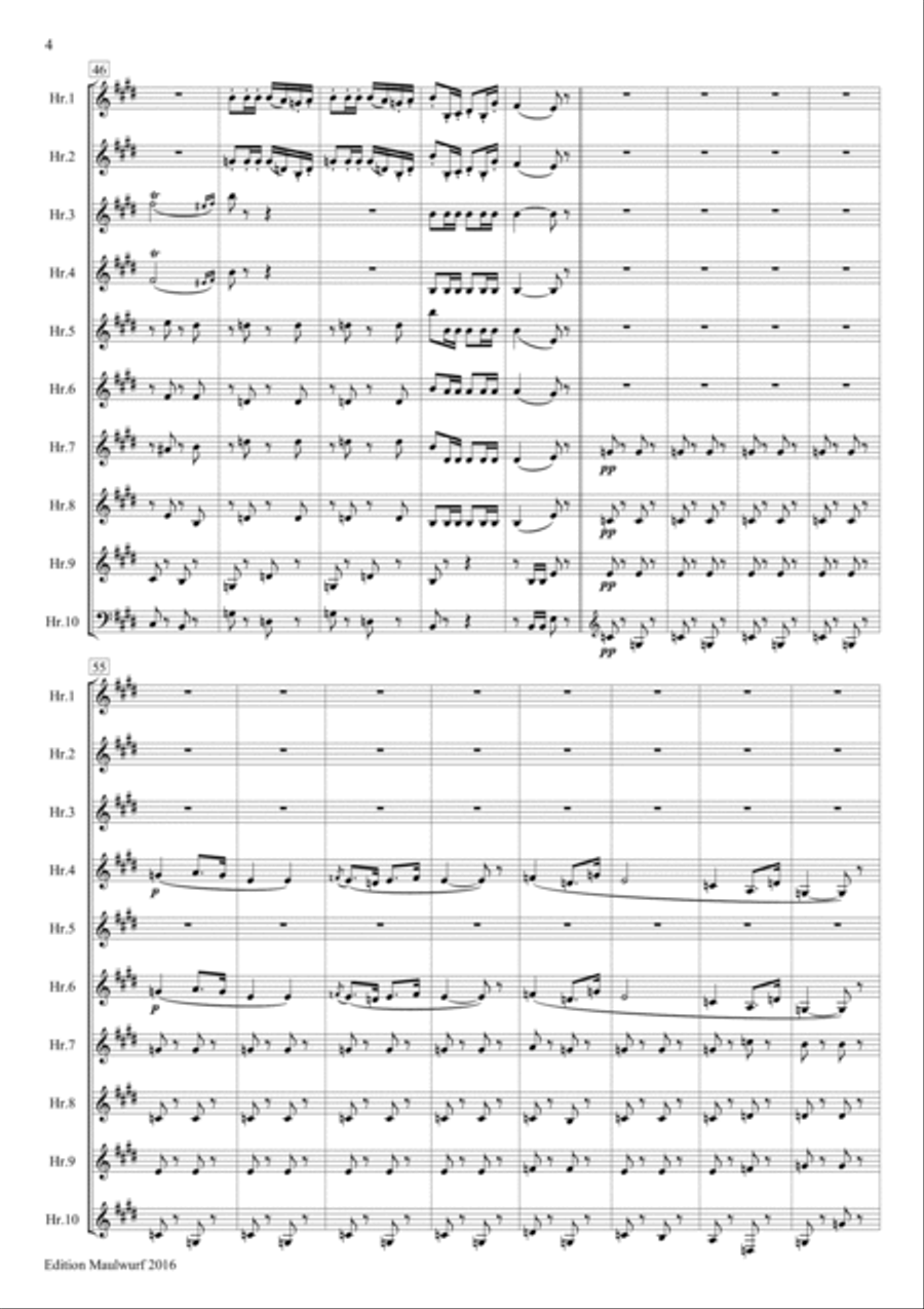 Carmen For Horn Ensemble Carmen For Horn Ensemble Horn scores gallery preview page 6