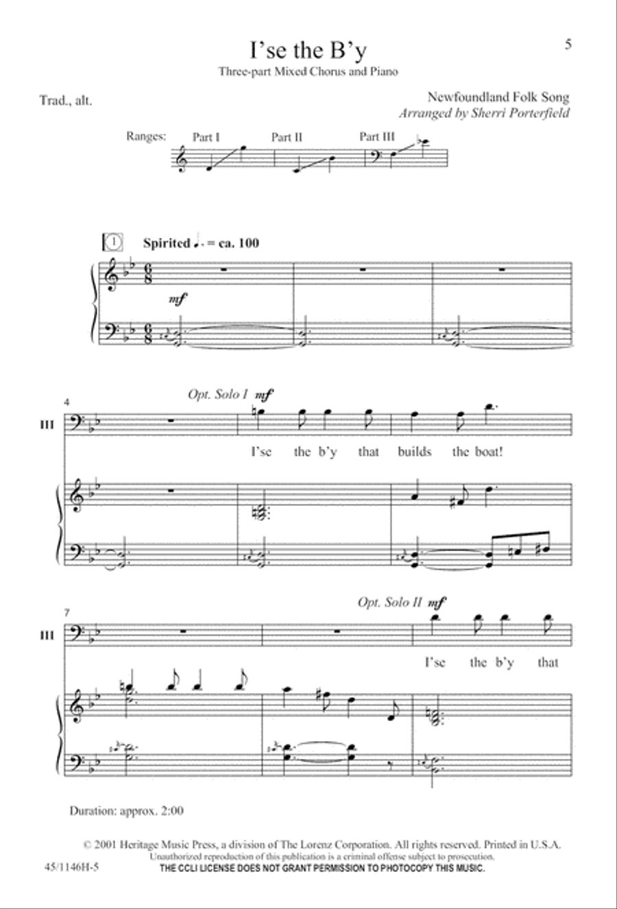 We Sing the World Around We Sing the World Around Choir scores gallery preview page 5