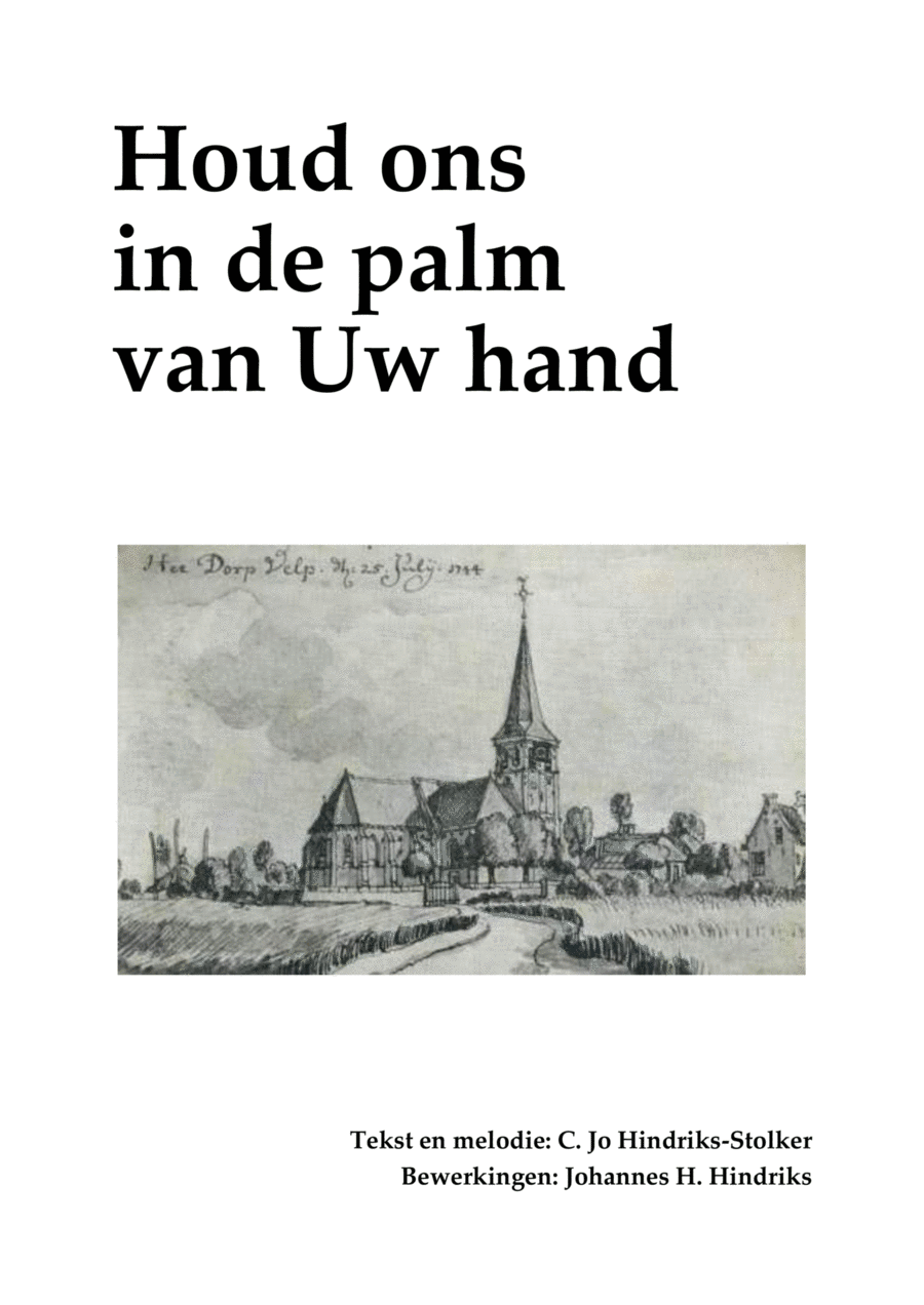 Houd ons in de palm van Uw hand 4-Part scores gallery preview page 1
