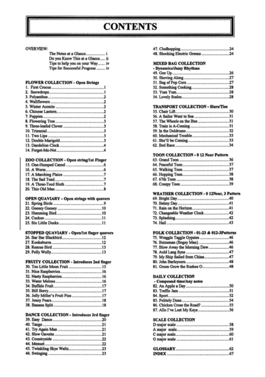 Zoo and Quaviary Collections for Violin. Pupil Book Volume 2 Chamber Music scores gallery preview page 5