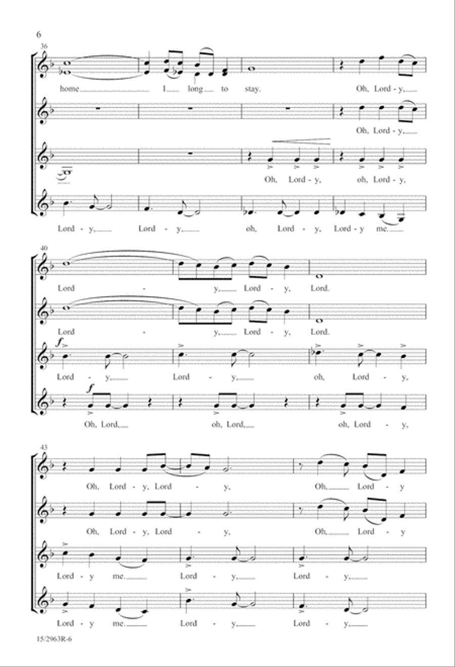 Go Dig My Grave SSAA scores gallery preview page 6