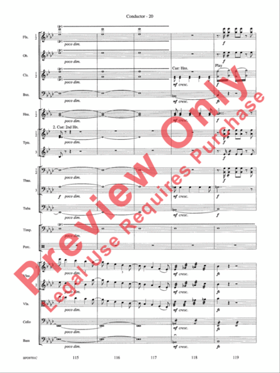 Finlandia Full Orchestra scores gallery preview page 23