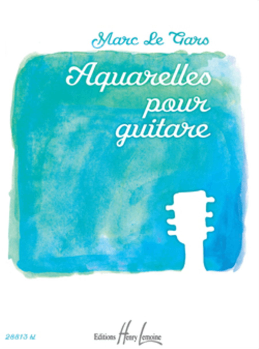 Aquarelles - Volume 1 Acoustic Guitar scores gallery preview page 1
