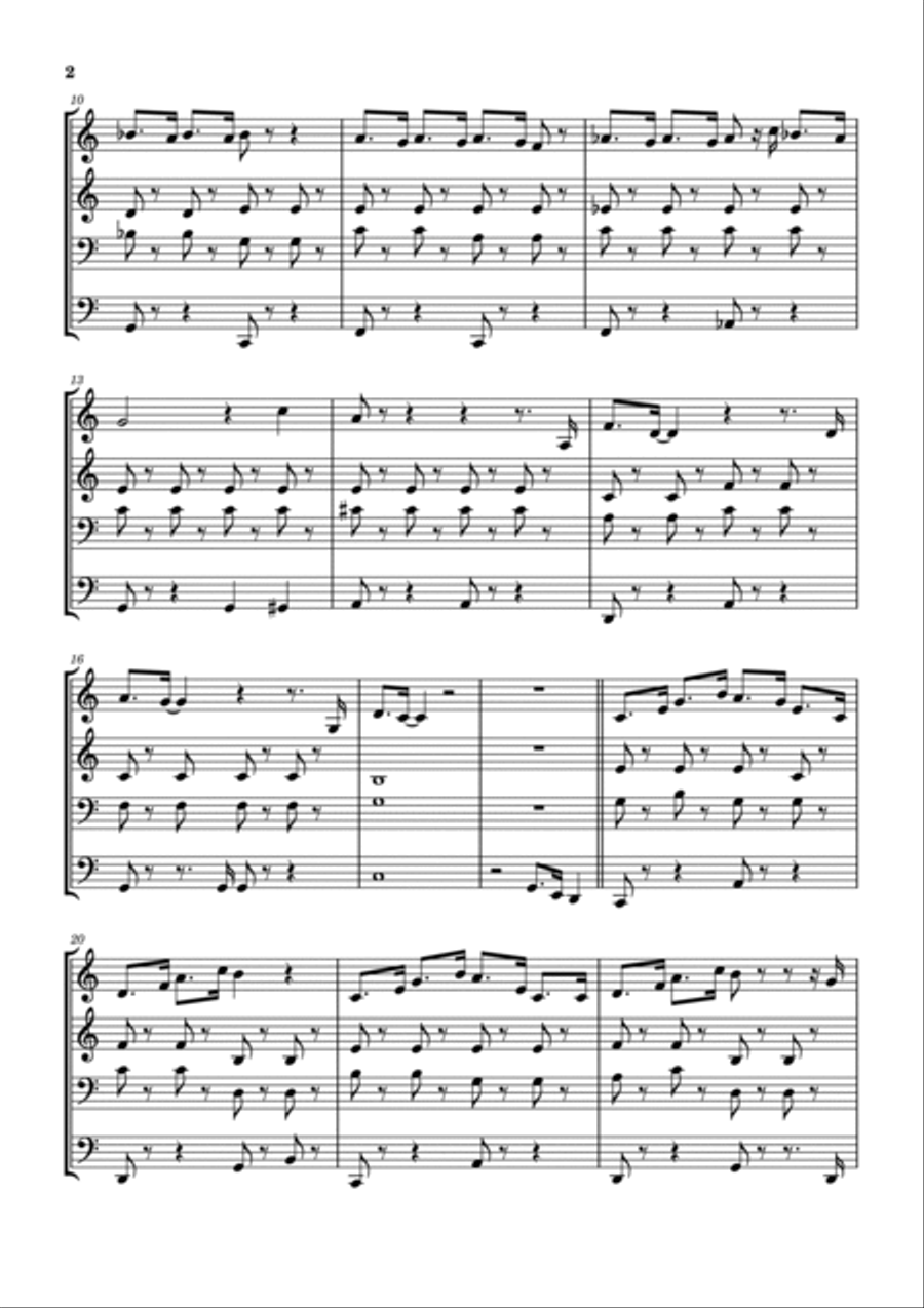 Christmas Is Annoying Christmas Is Annoying Trombone scores gallery preview page 3