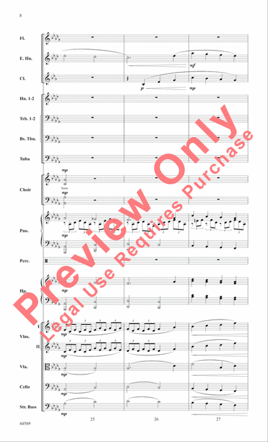 Song of Bethlehem Song of Bethlehem Choir scores gallery preview page 9