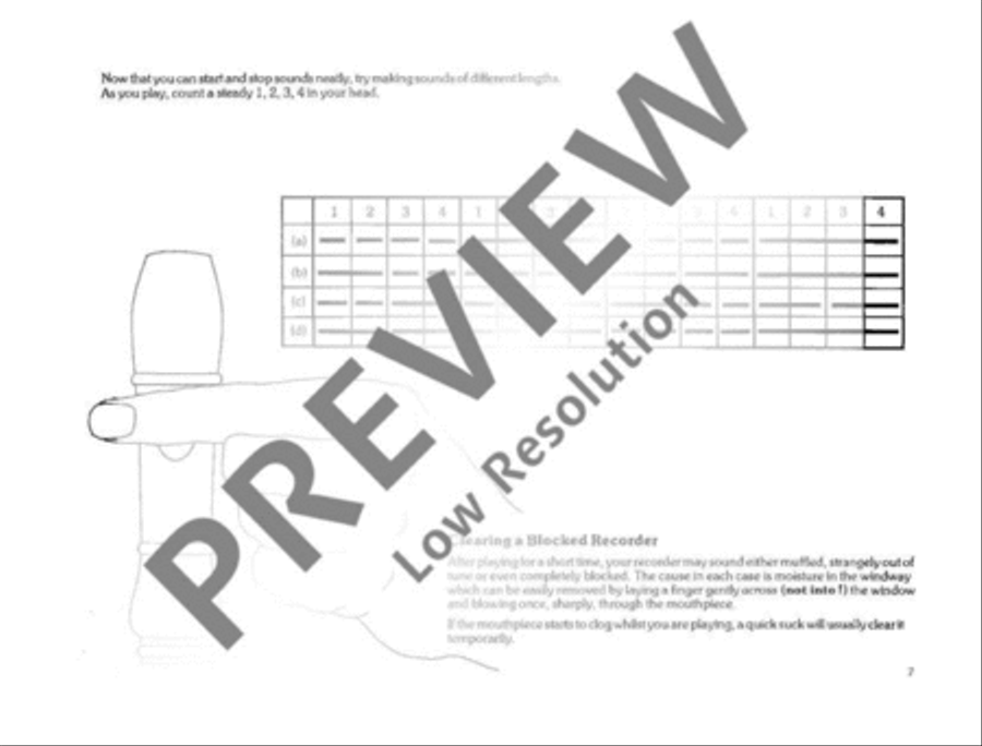 Enjoy the Recorder Soprano Recorder scores gallery preview page 8
